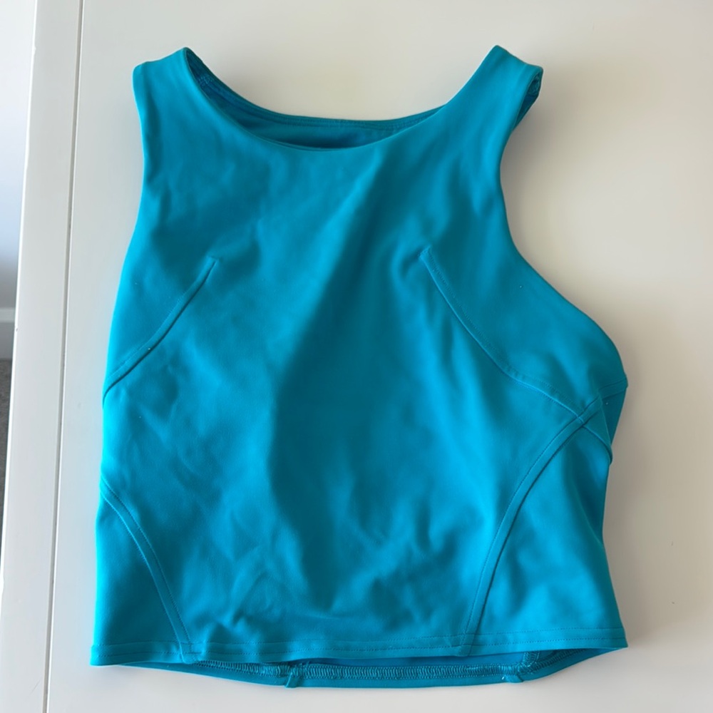 lululemon athletica Blue Tank Top